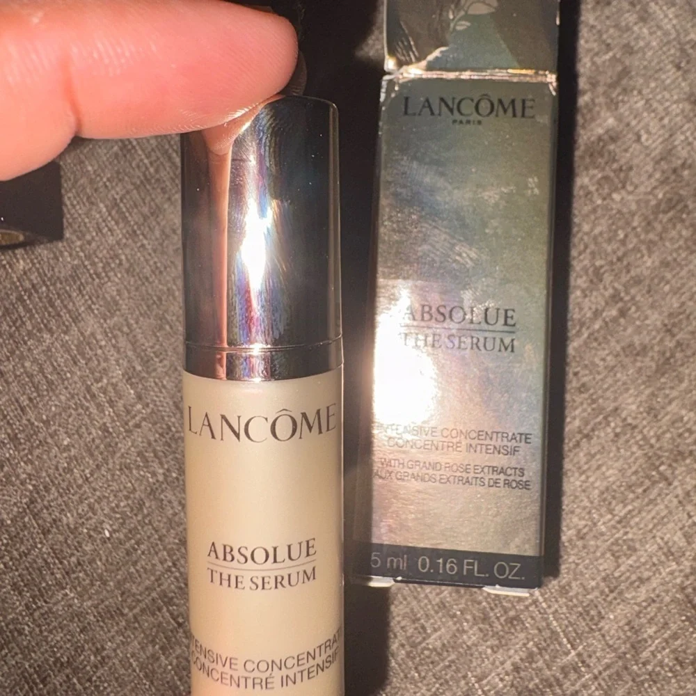 Lancôme Absolue Deluxe Travel Set – Soft Cream & Serum Luxury Skincare Minis